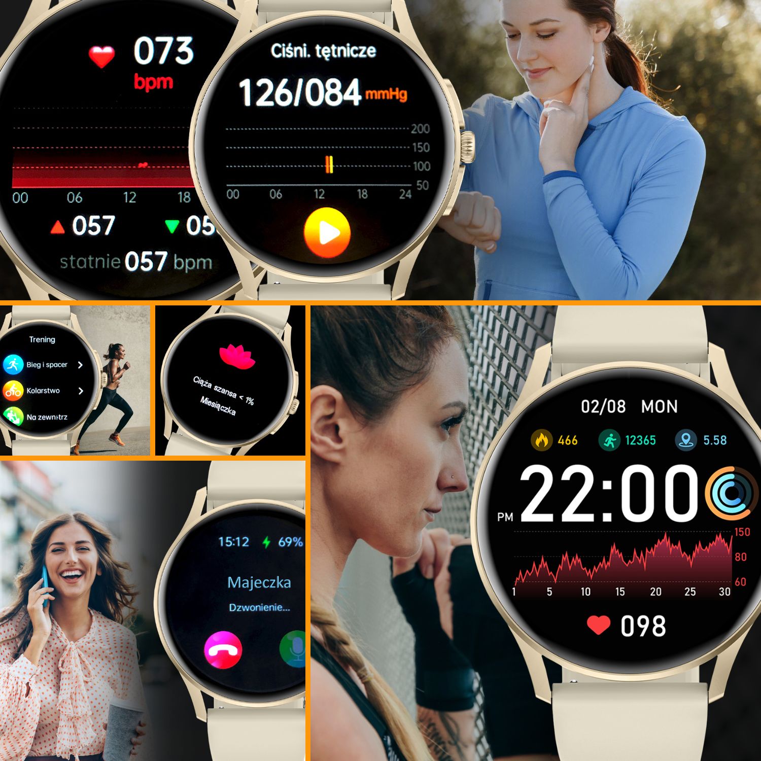 Smartwatch damski Enter Candice
