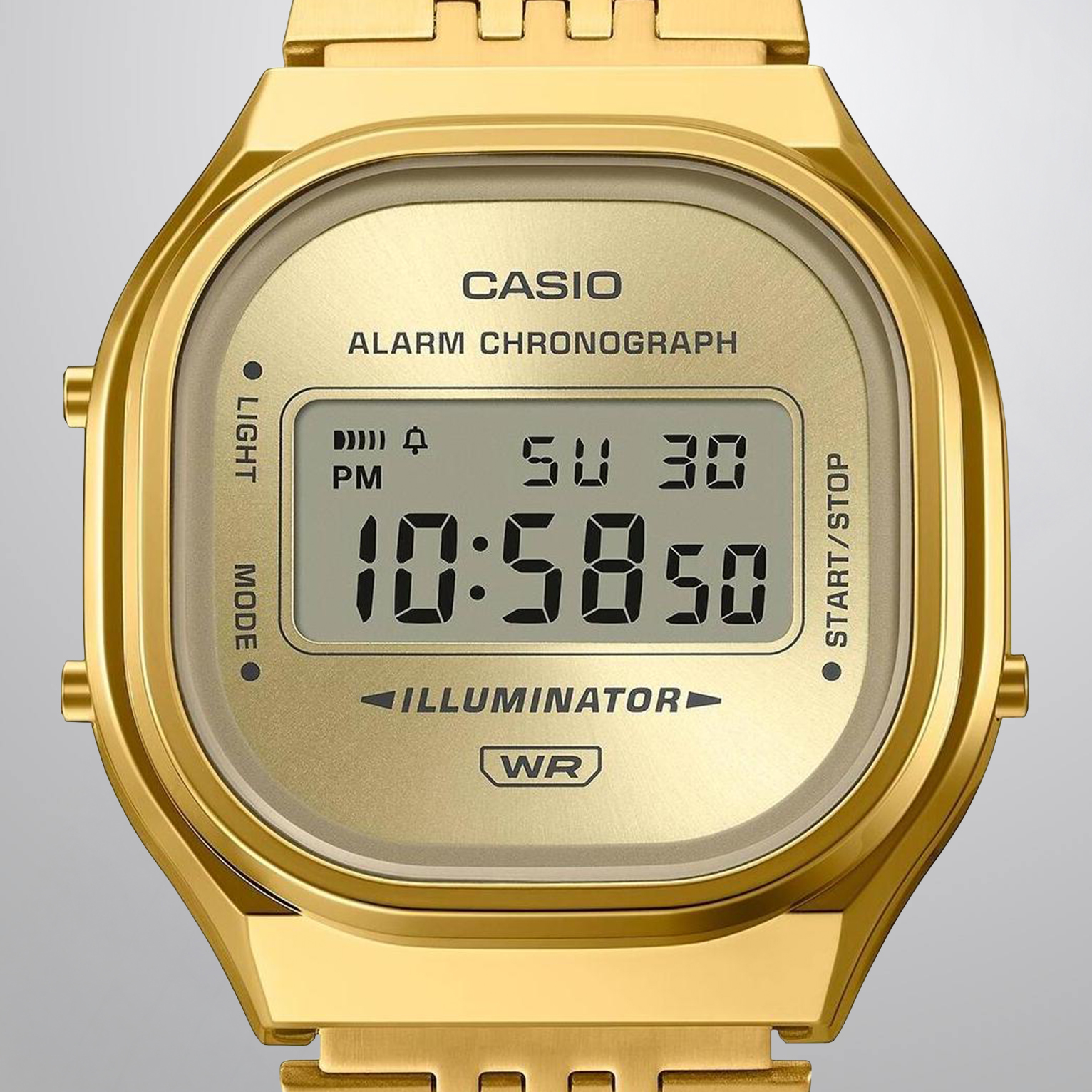 Zegarek Casio A140WEG-9AEF z funkcjami dodatkowymi