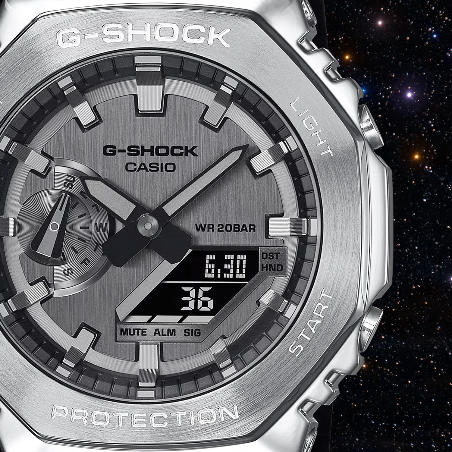Funkcjonalny zegarek G-Shock GM-2100-1AER-MAN