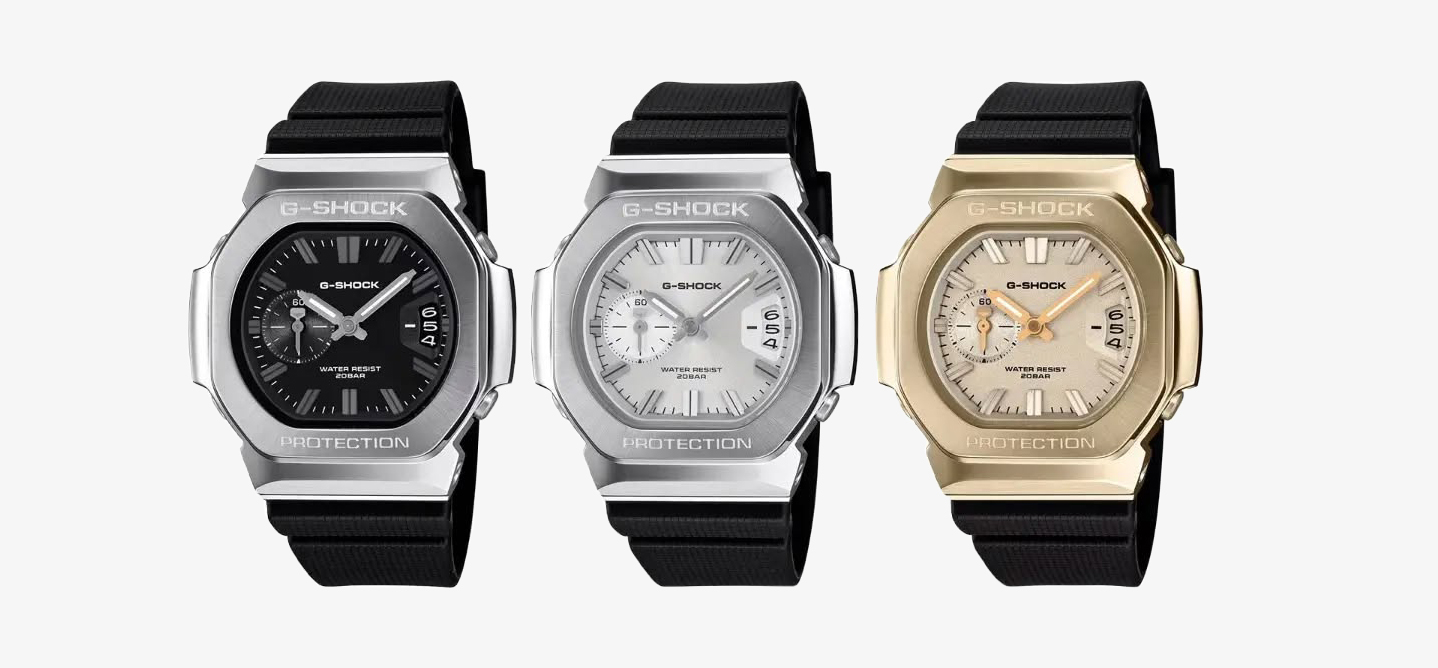 G-Shock GMC-2500 - Casionaut z metalowym bezelem