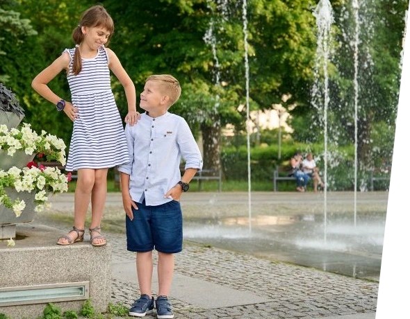 Łączność 4G LTE, lokalizacja przy użyciu GPS, LBS i WiFi dla zegarka Garett 5904238481127