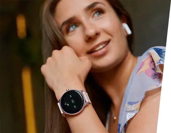 Sterowanie muzyką w telefonie i zdalny aparat dla zegarka Garett 5904238480830