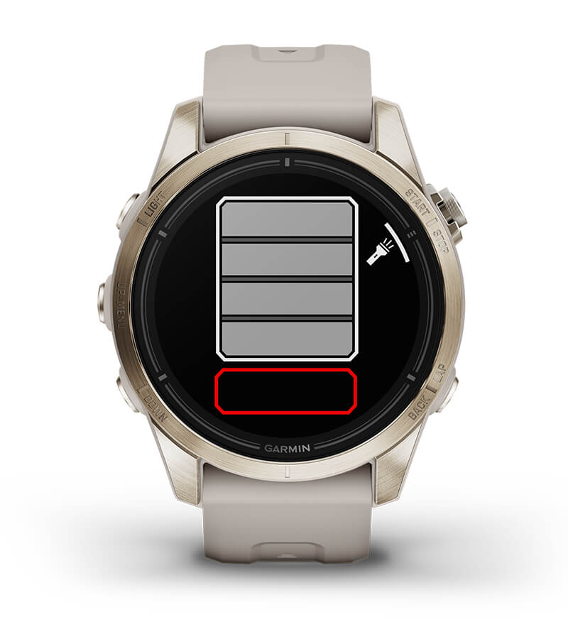 Garmin epix PRO G.2 Latarka