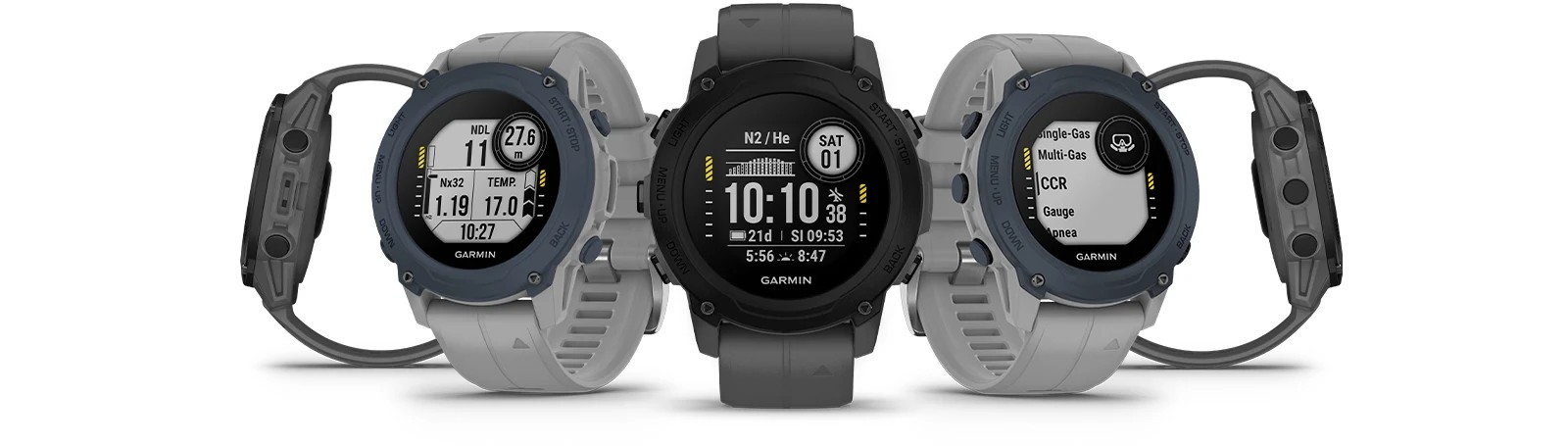 Zegarek Garmin Descent G1 w kategorii Descent™ - nowoczesny model nurkowy z funkcjami GPS i monitorowaniem aktywności.
