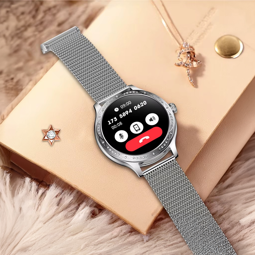 Smartwatch Hagen z możliwością odbierania i wykonywania połączeń 