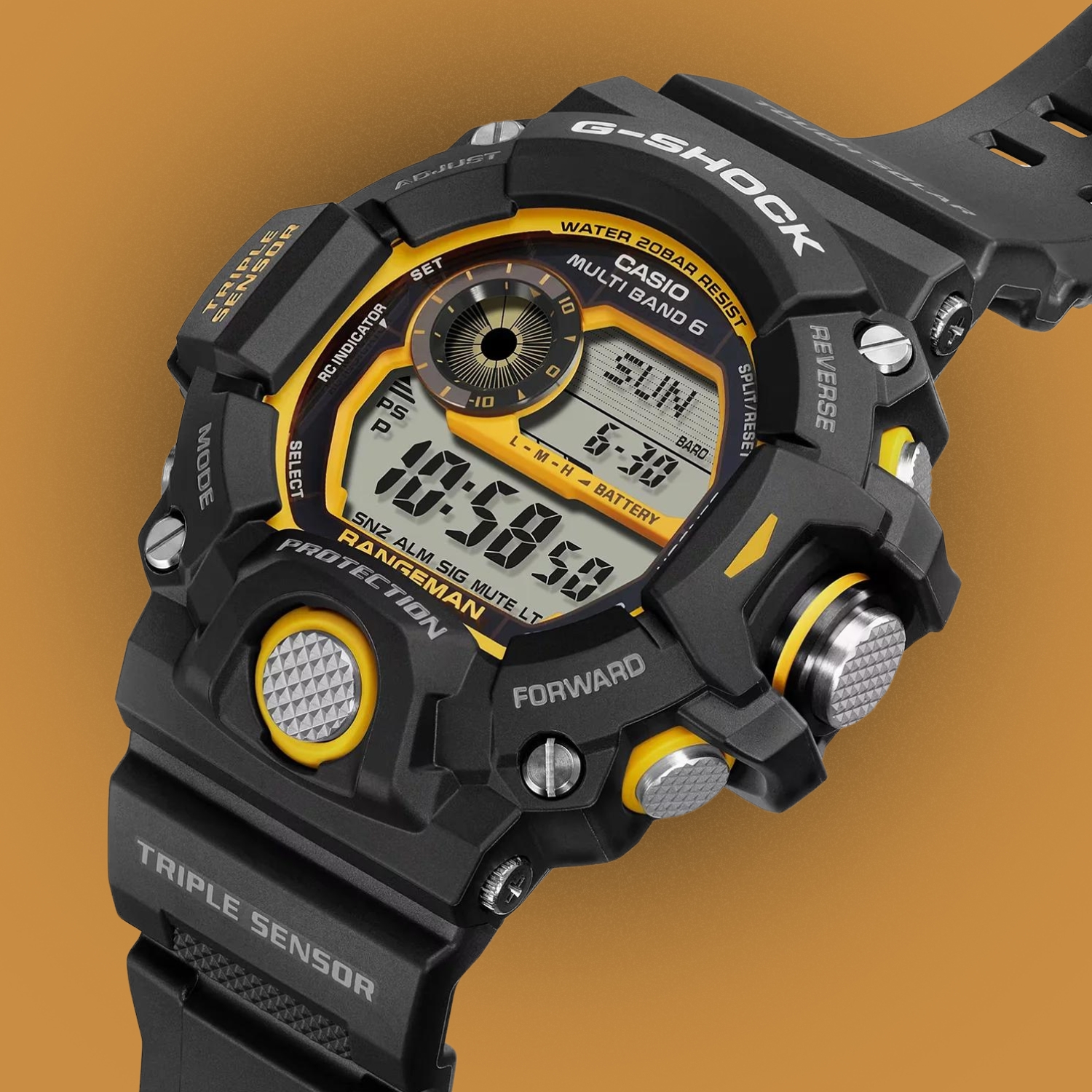 Koperta w zegarku G-SHOCK Casio RANGEMAN GW-9400Y-1ER