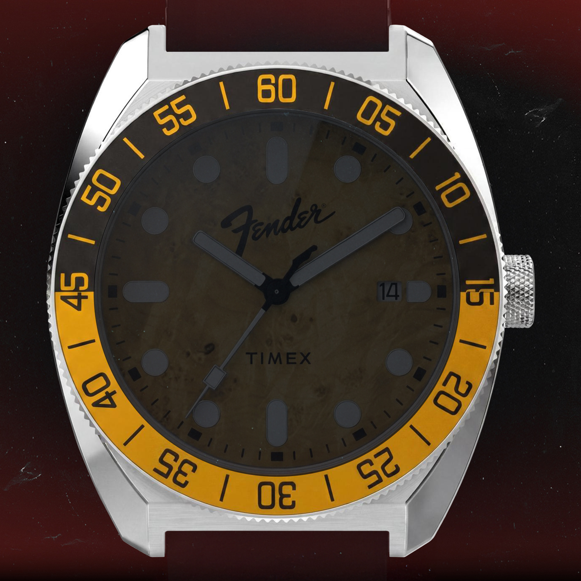 Koperta zegarka Timex Fender x Timex Automatic TW6A14600 