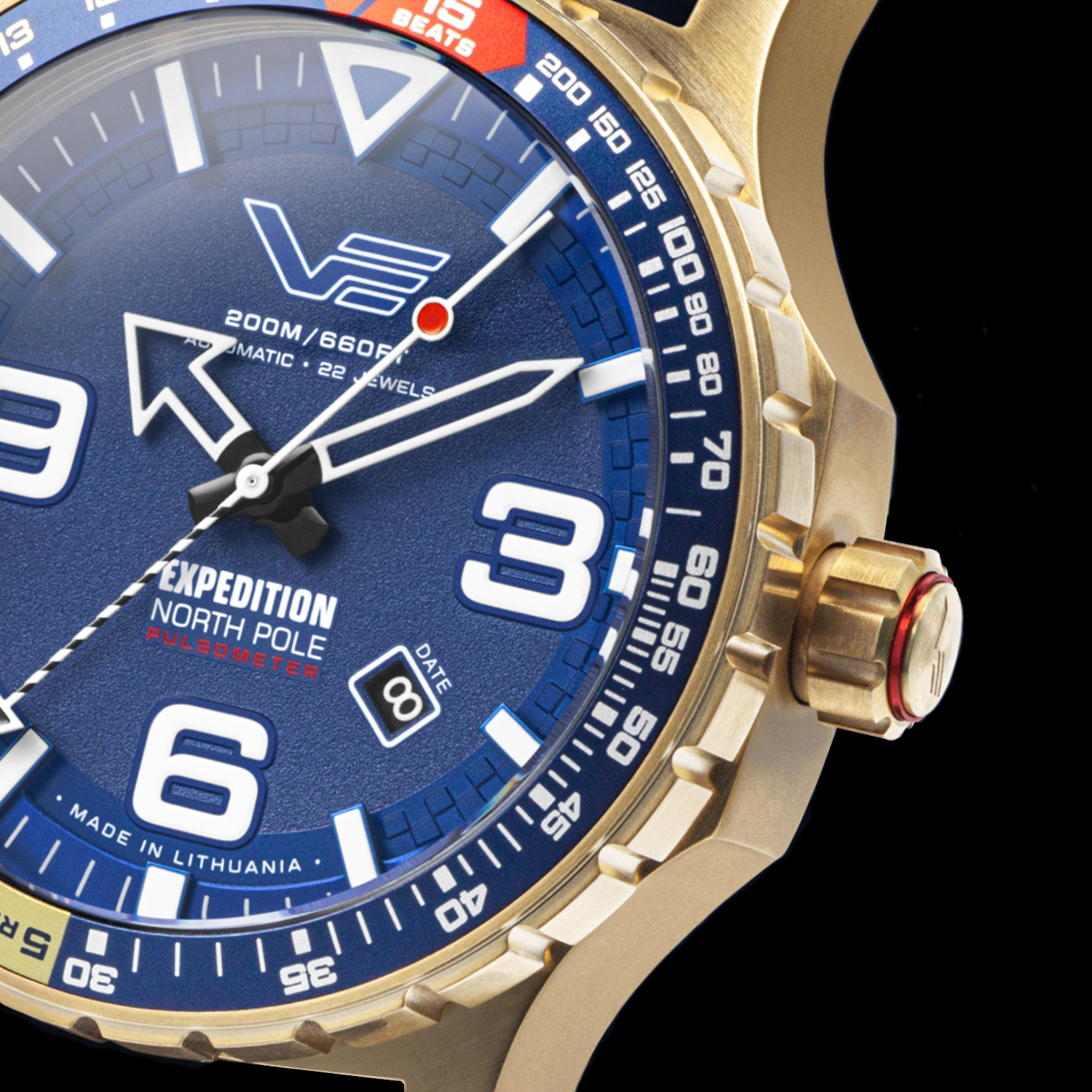 Koperta zegarka Vostok Europe Expedition North Pole Polar Sun YN55-597B730