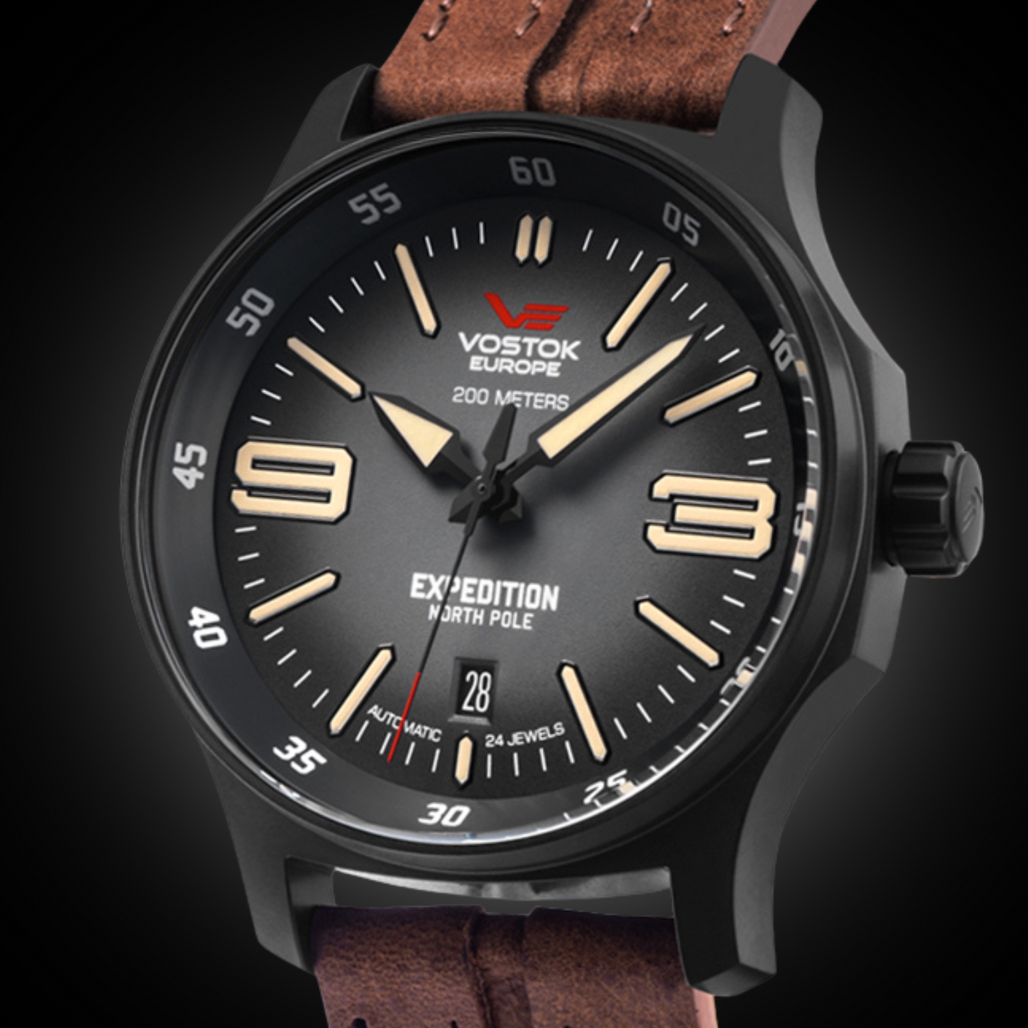 Koperta zegarka Vostok Europe Expedition North Pole 1 Automatic 43mm YN55-592C554