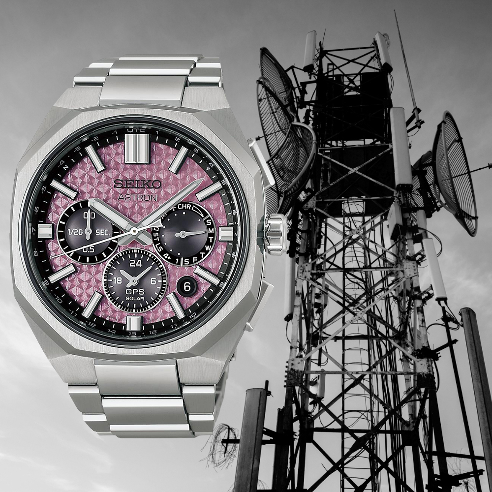 Łączność GPS w zegarku Seiko Astron GPS Solar Dual-Time Chronograph HAB006J1