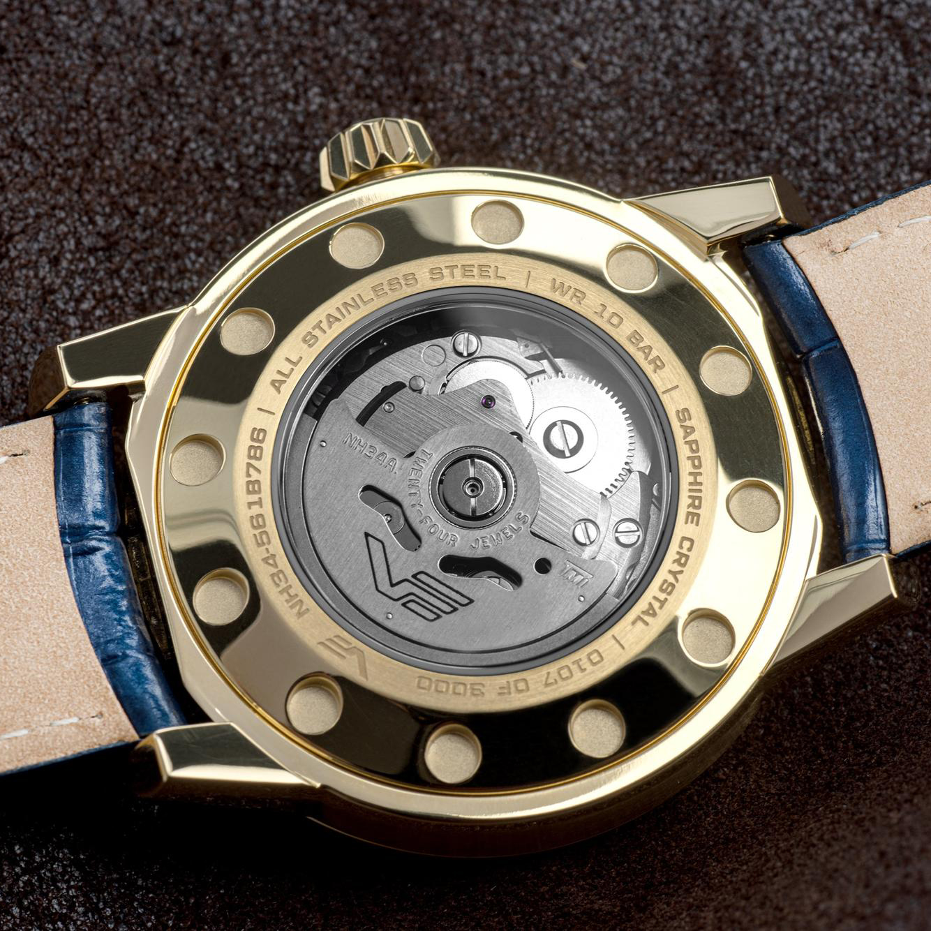 Limitowany zegarek Vostok Europe Limousine 43mm Automatic Generation 2 Semi-transparent Dial