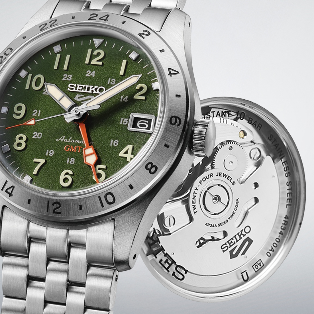 Manufakturowy kaliber Seiko 4R34