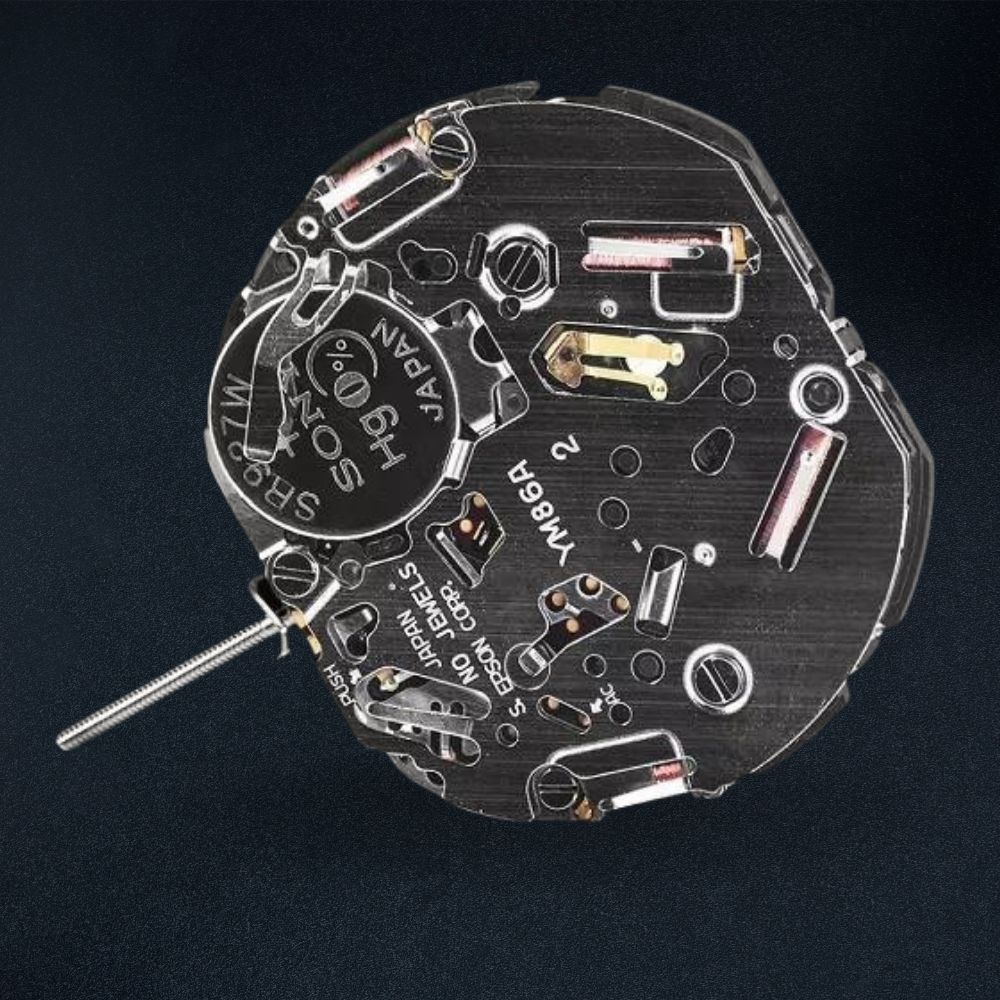 Mechanizm w zegarku Timex DGTL Rugged