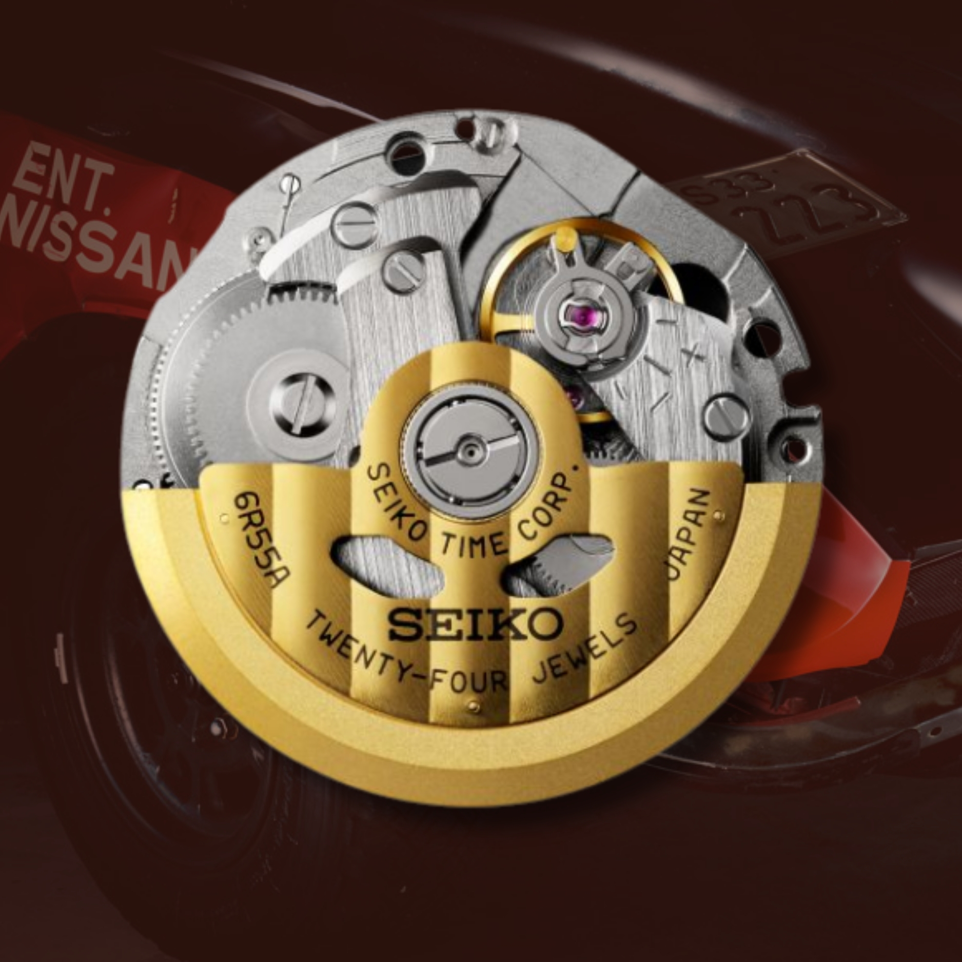 Mechanizm Seiko 6R55