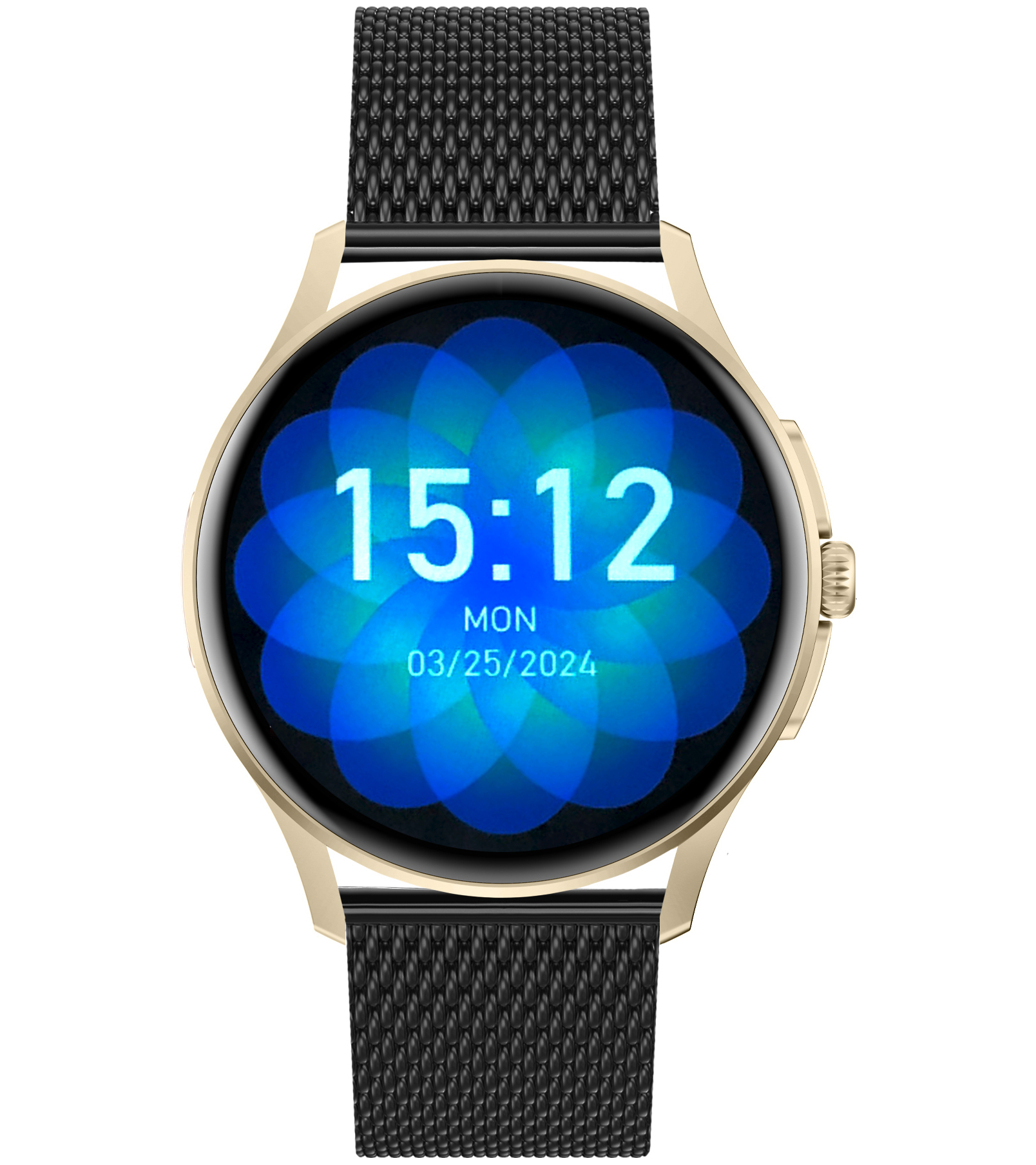 Możliwość personalizacji tarczy w zegarku smart damskich Enetr Candice