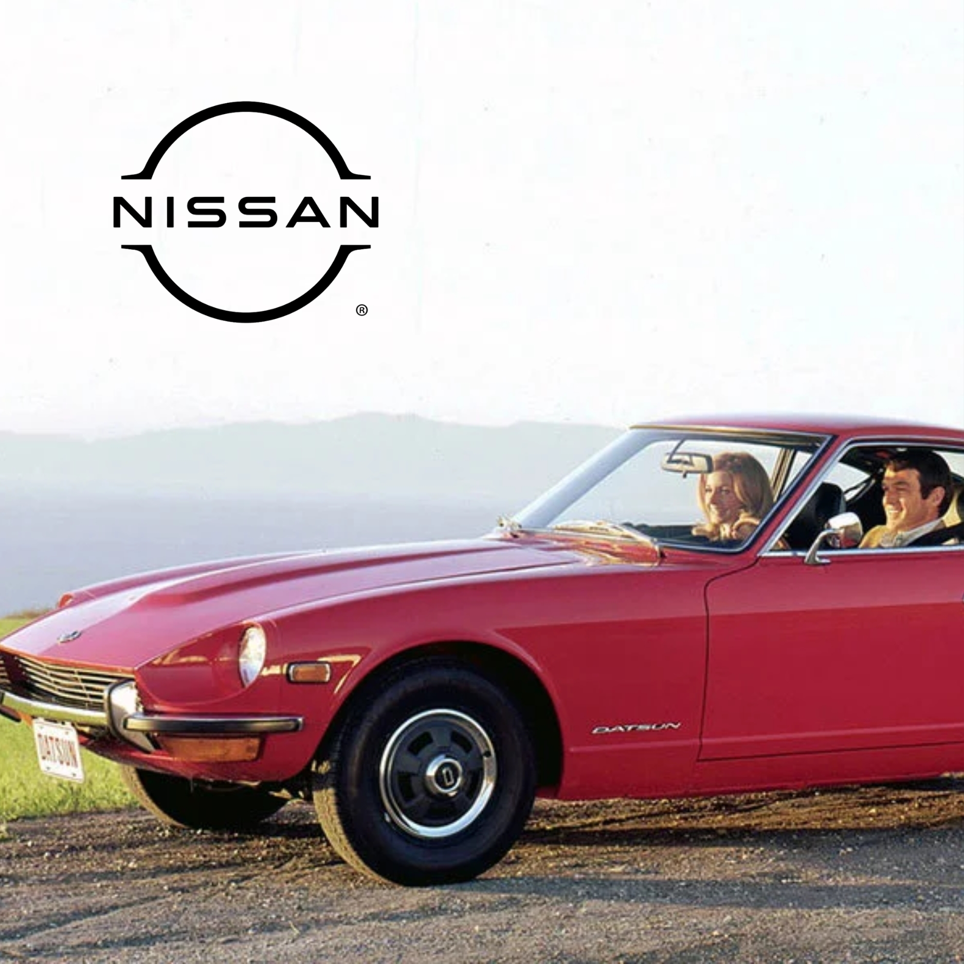 Nissan Fairlady 240Z z logiem