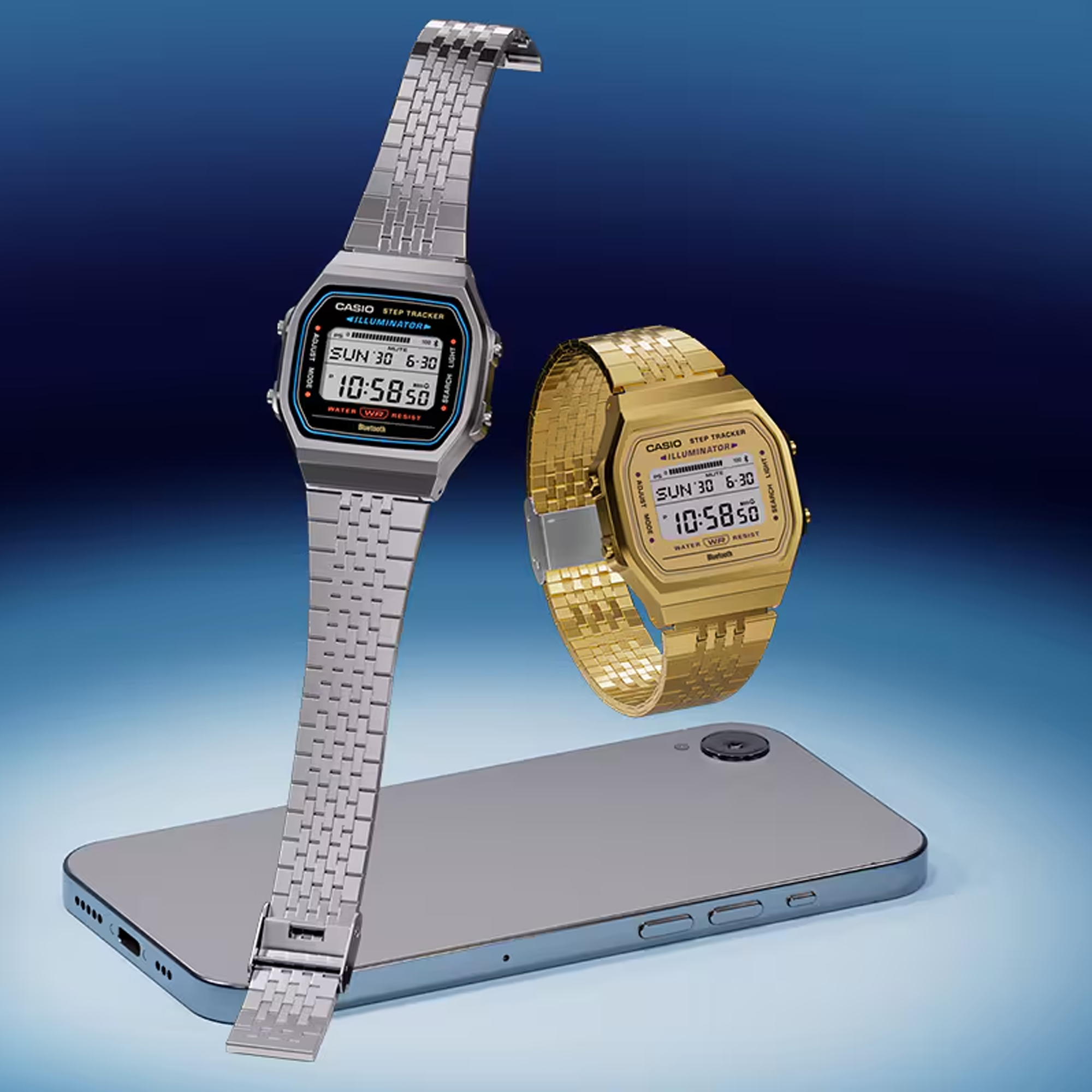 Nowe stalowe zegarki Casio oferujące funkcję parowania Bluetooth