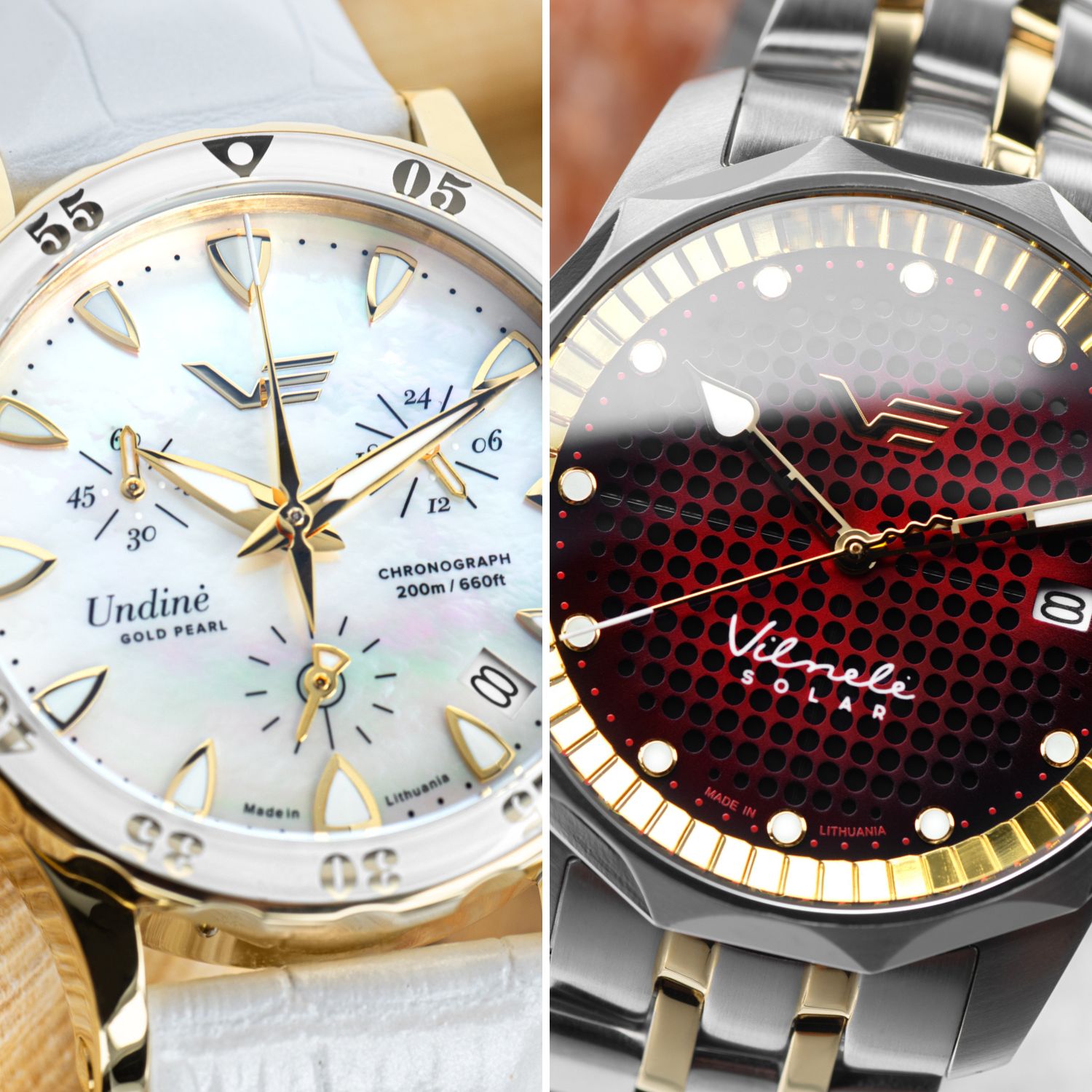 Nowe zegarki Vostok Europe Vilnele i Undine