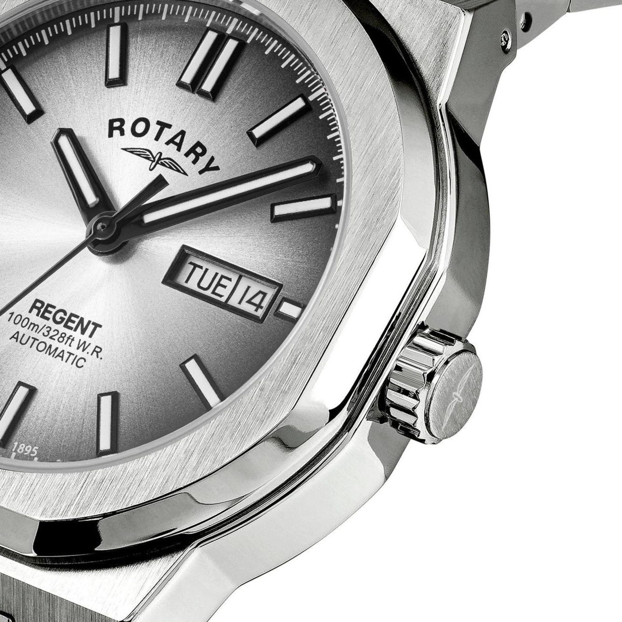Okno day-date zegarka Rotary Regent GB05490/06