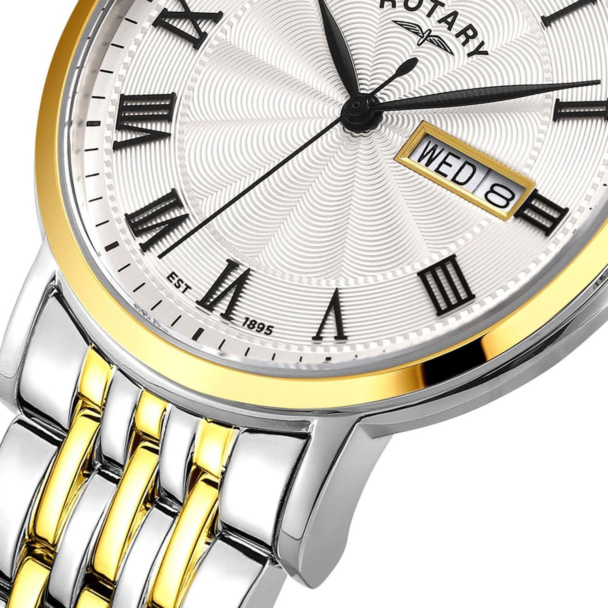 Okno day-date zegarka Rotary Windsor GB05421/01