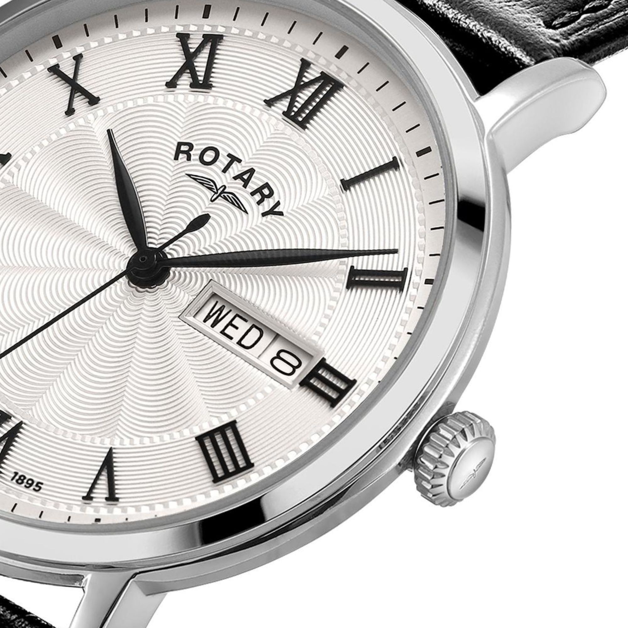 Okno day-date zegarka Rotary Windsor GS05420/22
