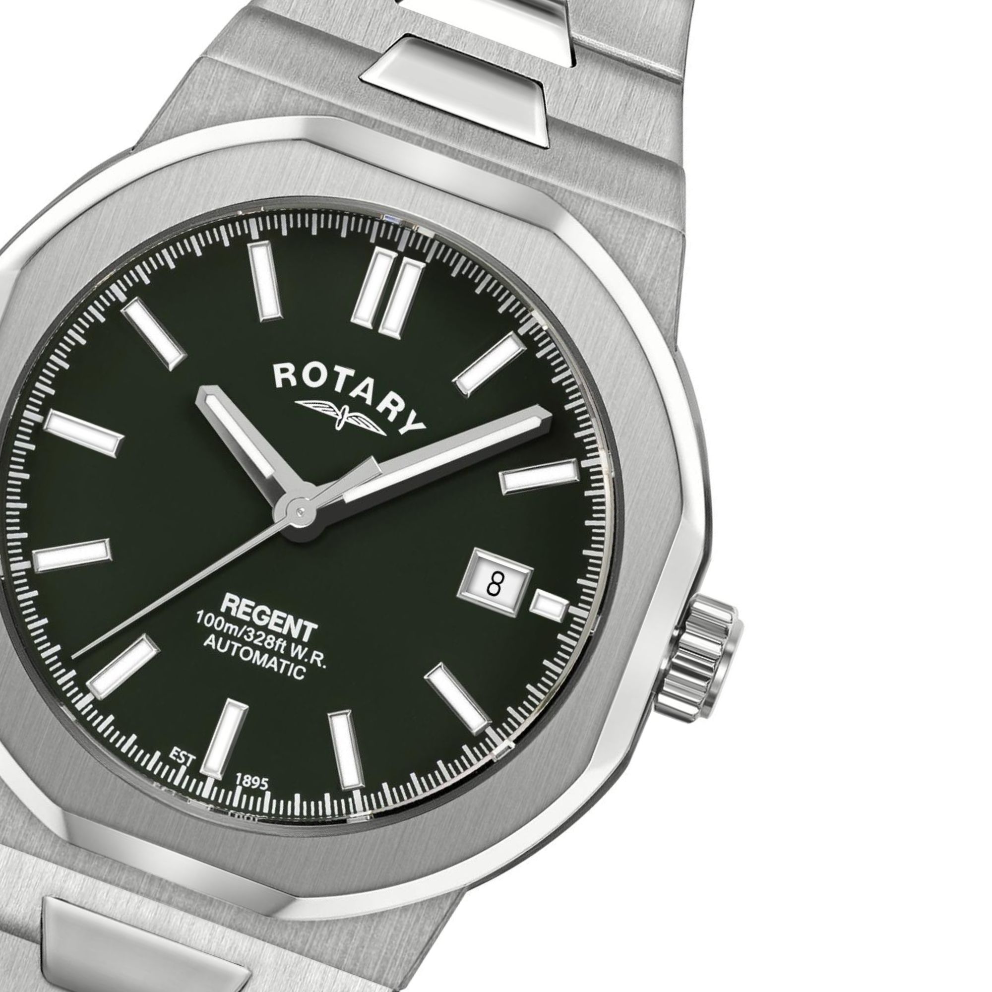 Ośmiokątna koperta zegarka Rotary Regent GB05410/24