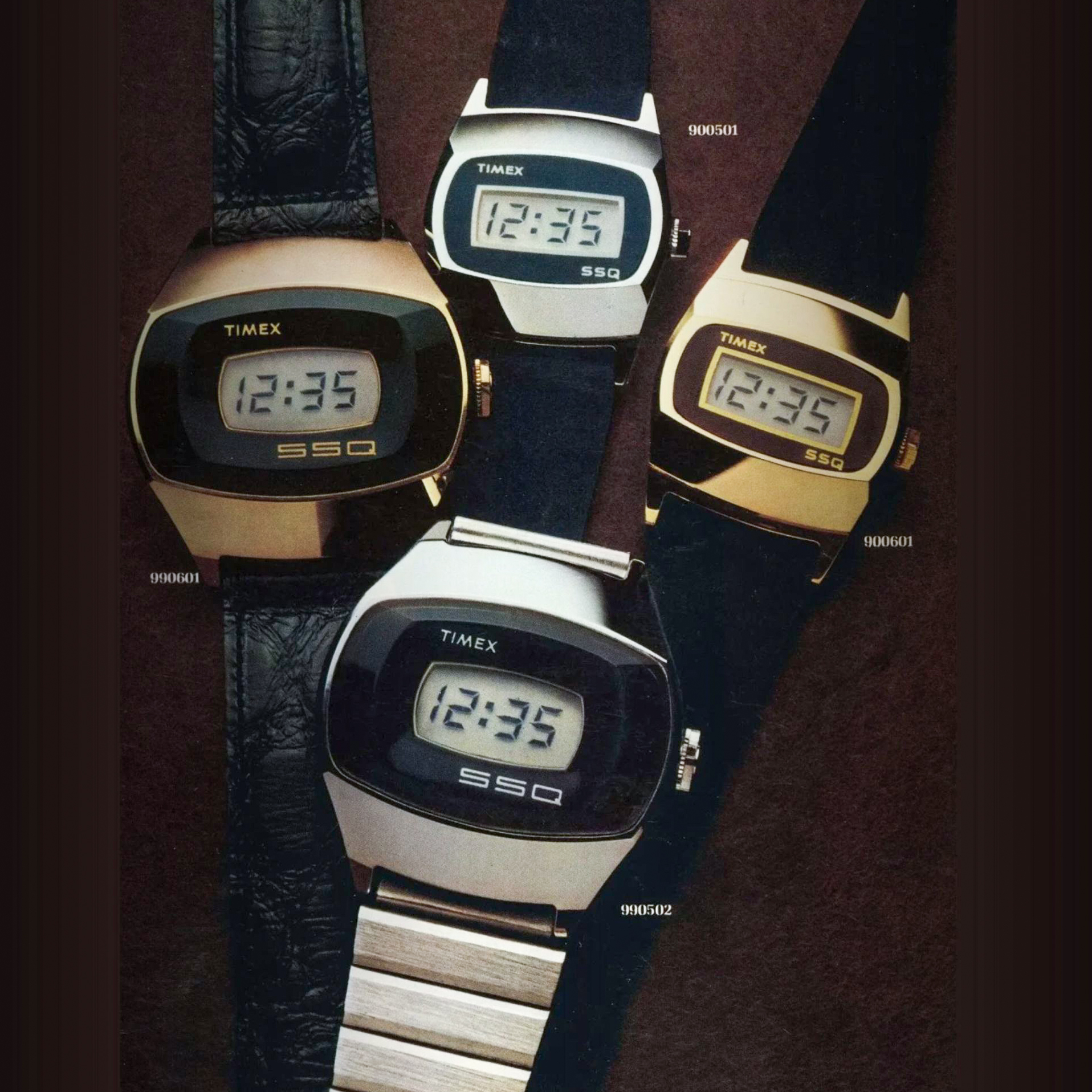 Pierwsze zegarki cyfrowe Timex