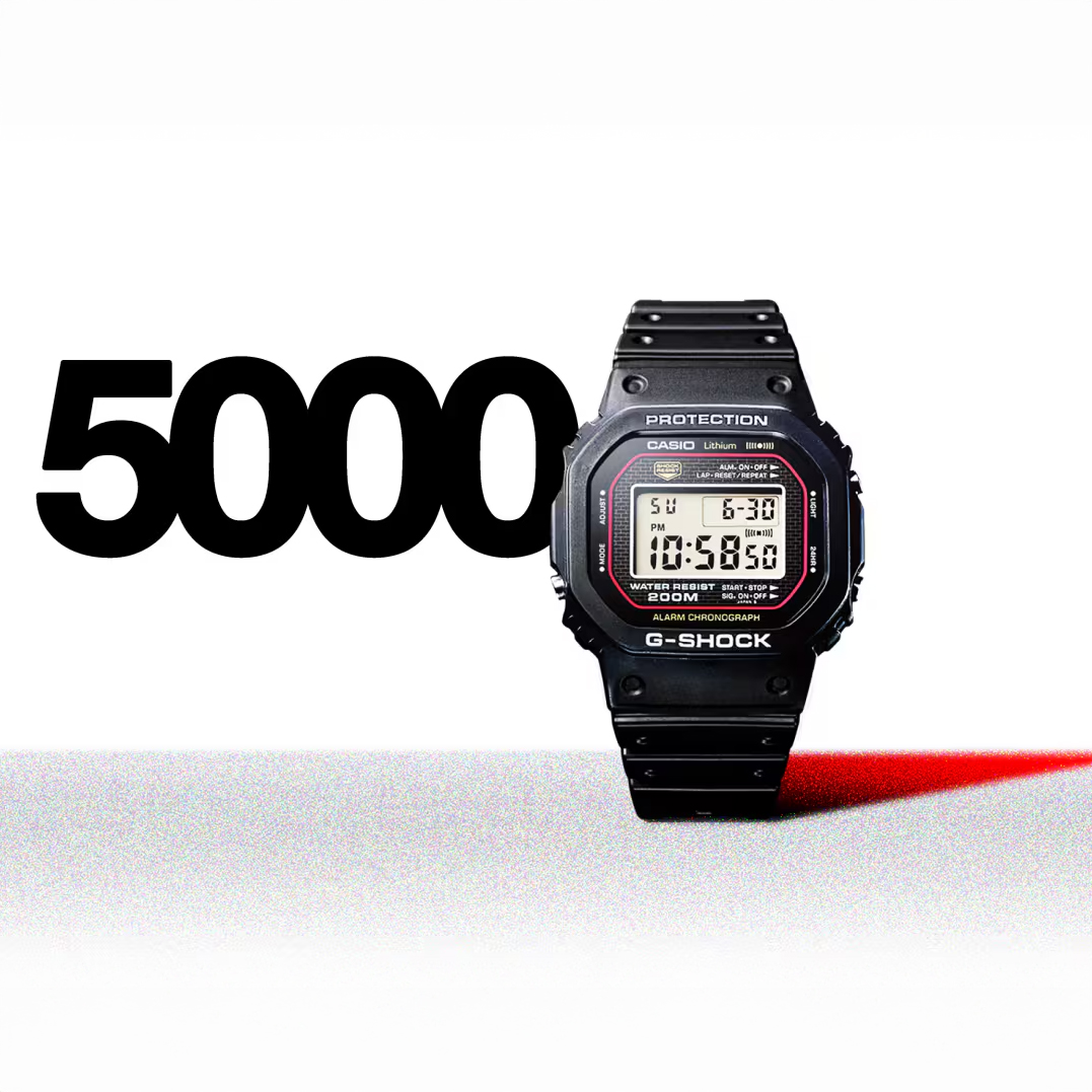 Pierwszy G-Shock Kostka