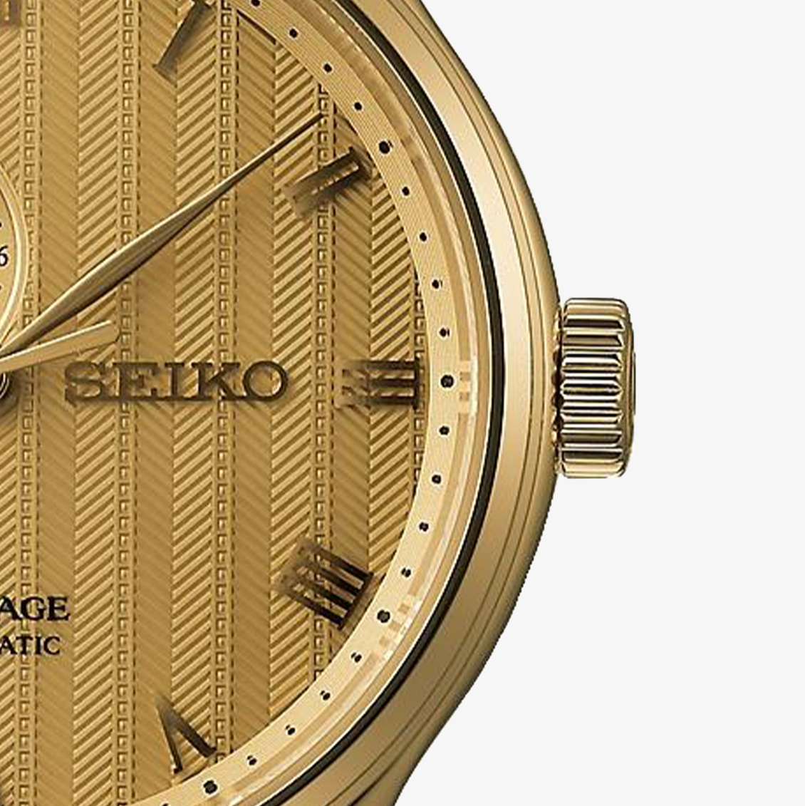 Powłoka PVD na zegarku Seiko