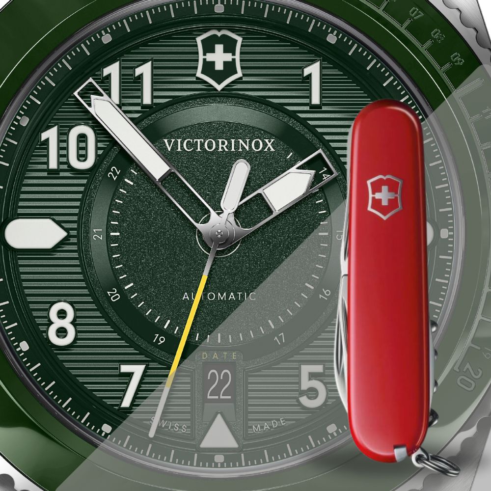 Scyzoryk Victorinox inspiracją do przeciwagi wskazówki sekundnika