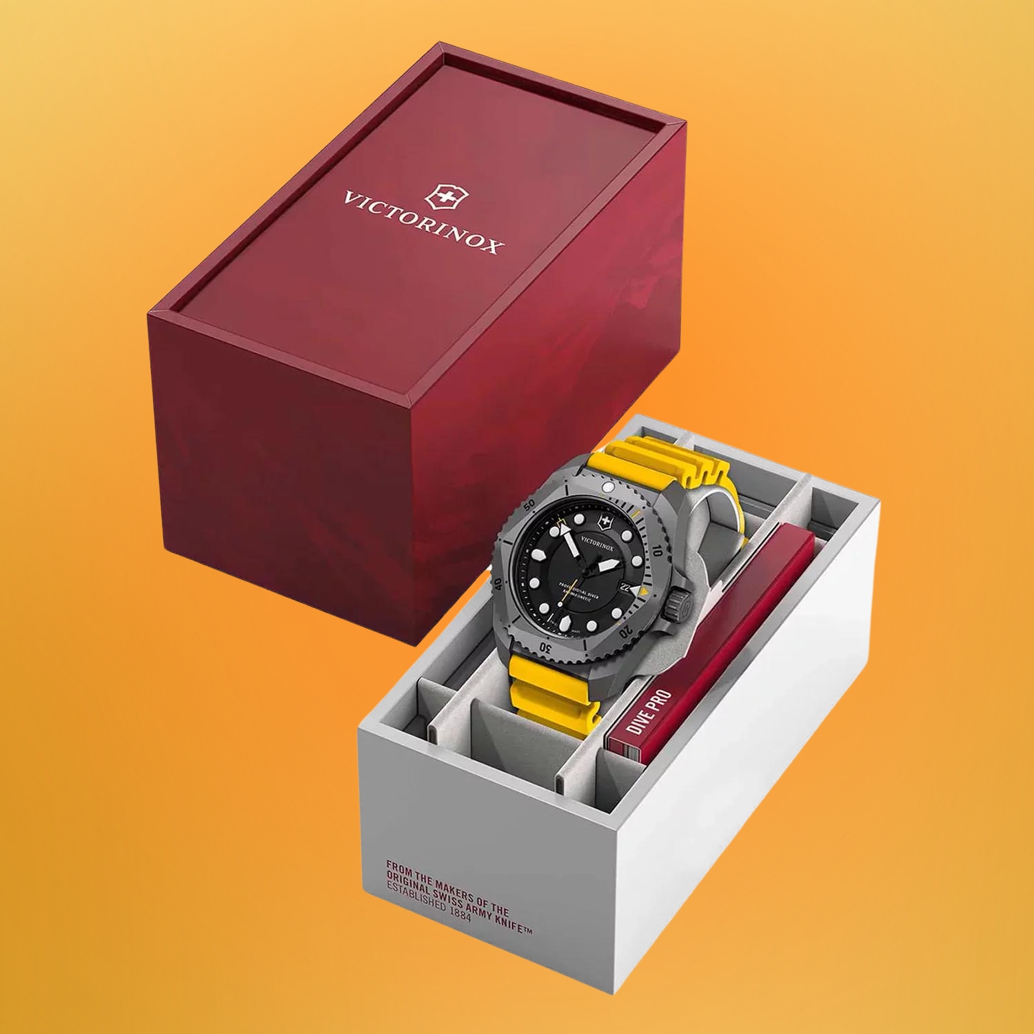 Zegarek Victorinox Dive Pro Quartz Titanium w oryginalnym pudełku