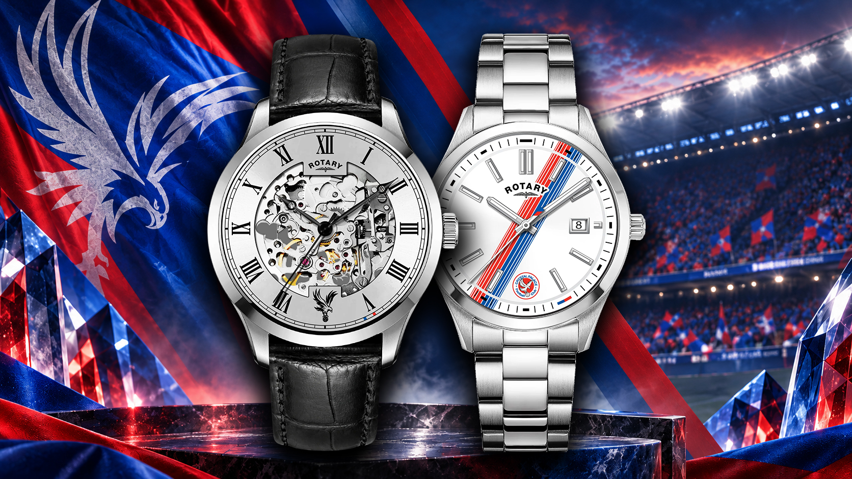 Rotary Greenwich GS02940/06-CPFC i Heritage Sash RGB10026/01-CPFC - zapowiedzi w ofercie Zegarek.net