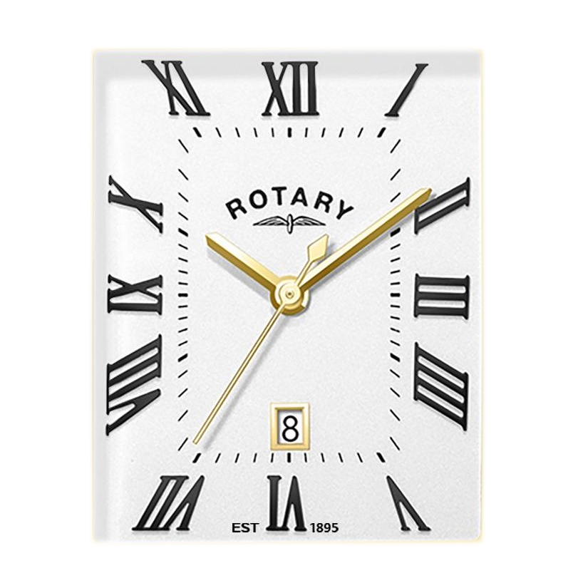Rzymskie cyfry zegarka Rotary Heritage Astoria GS05753/01