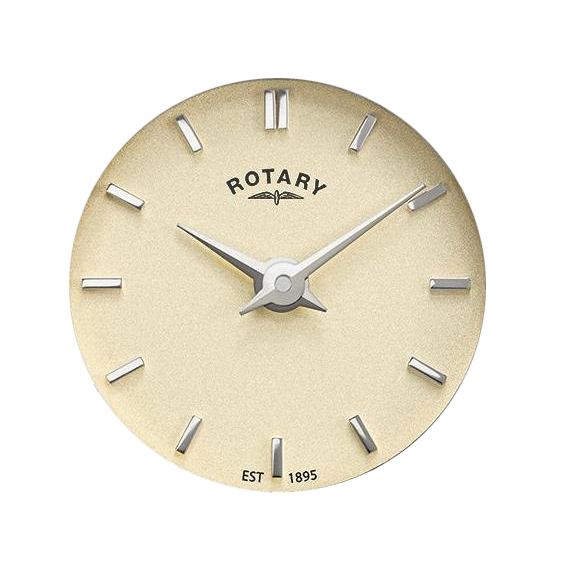 Satynowa tarcza z nakładanymi indeksami zegarka Rotary 1895 RLB10045/70