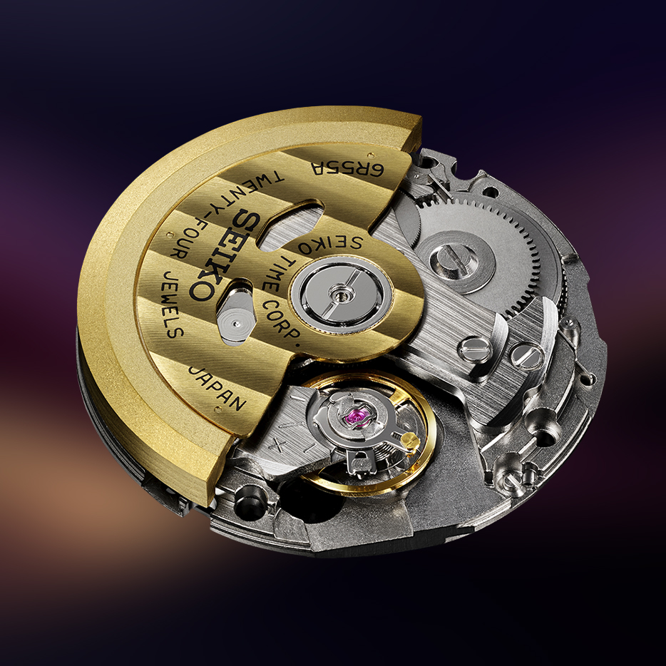 Mechanizm Seiko 6R55
