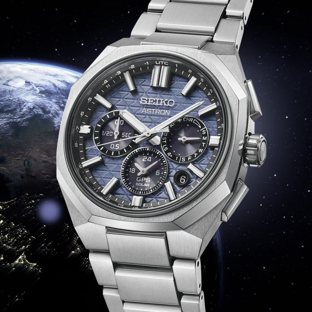 Czas światowy w zegarku Seiko GPS Solar