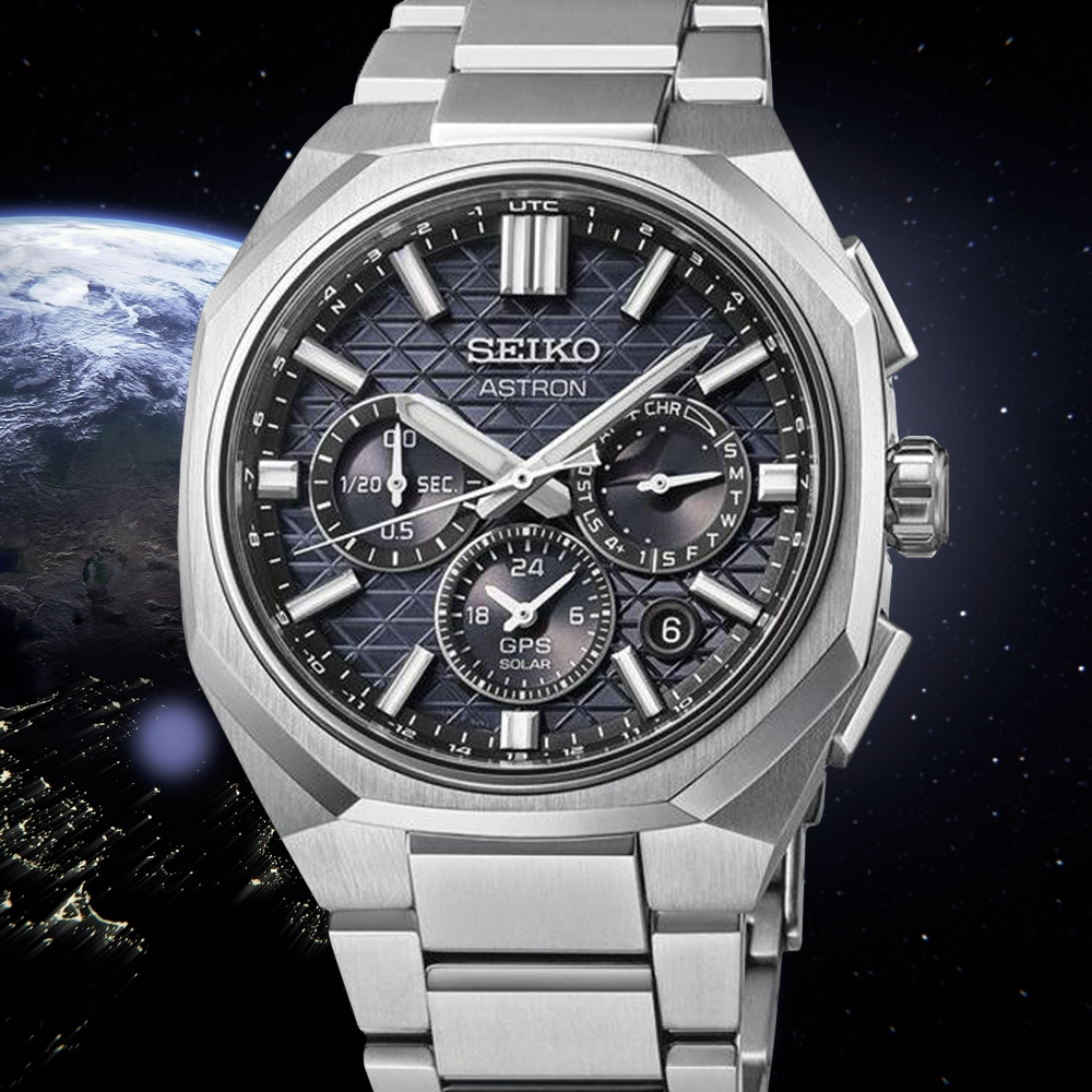 Czas światowy w zegarku Seiko GPS Solar