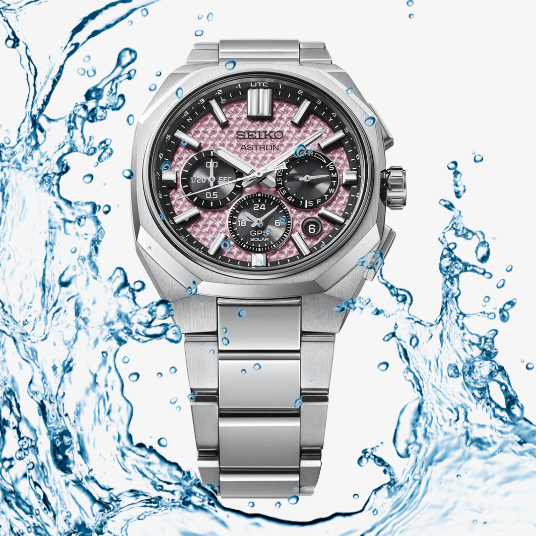 Seiko Astron GPS Solar Dual-Time Chronograph HAB006J1 wodoszczelny do 100 metrów