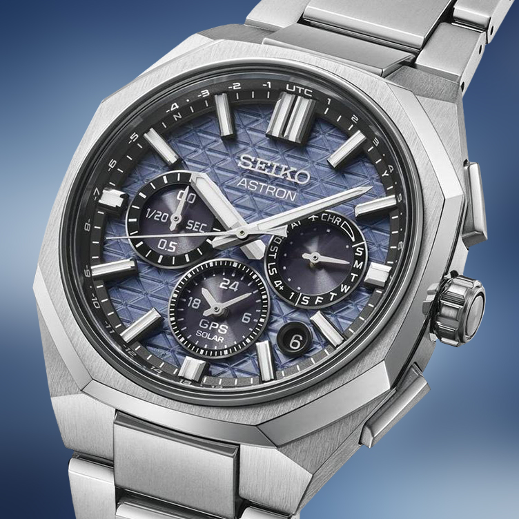 Zegarek Seiko Astron GPS Solar Dual-Time Chronograph z tytanową kopertą