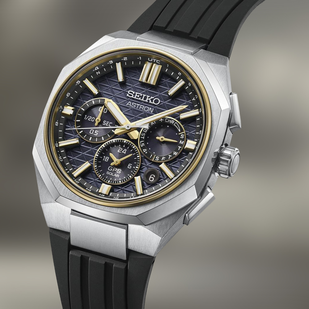 Koperta zegarka Seiko Astron GPS Solar Dual-Time Chronograph