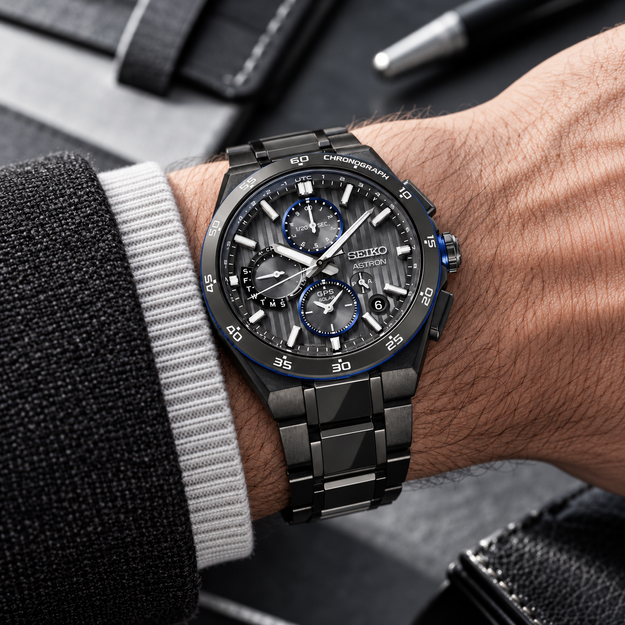 Seiko Astron na eleganckim nadgarstku