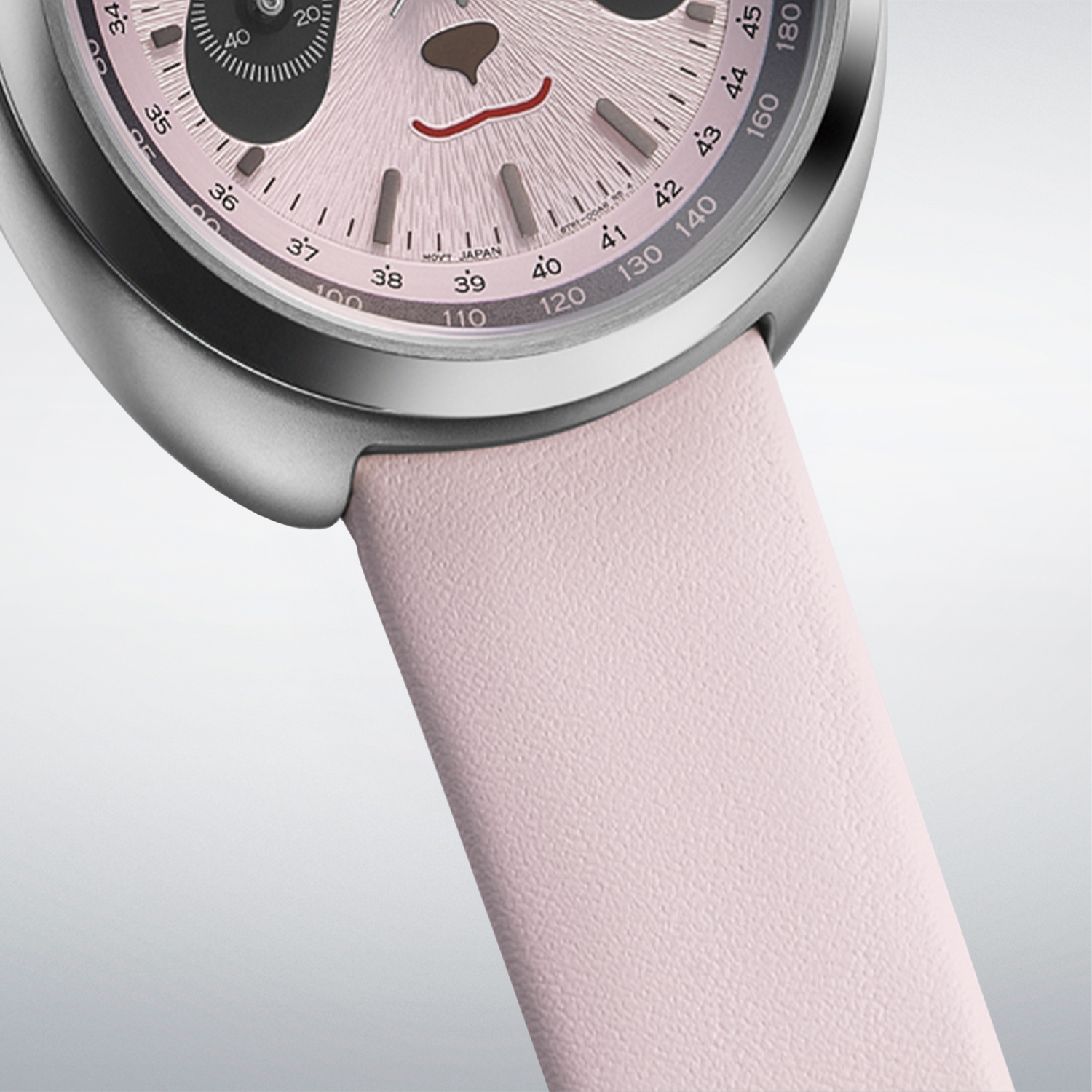 Seiko power design project collection 2 Panda ze skórzanym paskiem