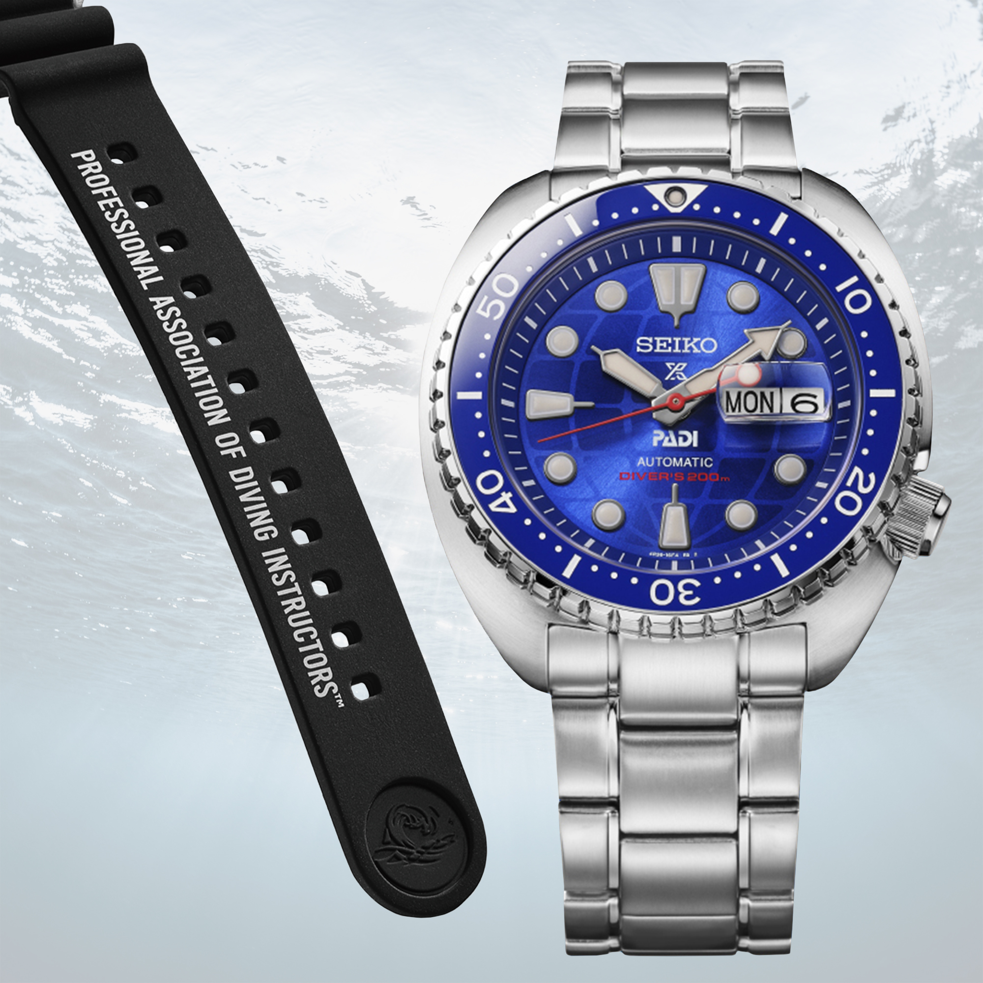 Seiko Prospex Sea Divers PADI Limited Edition HBB002K1 z dodatkowym paskiem