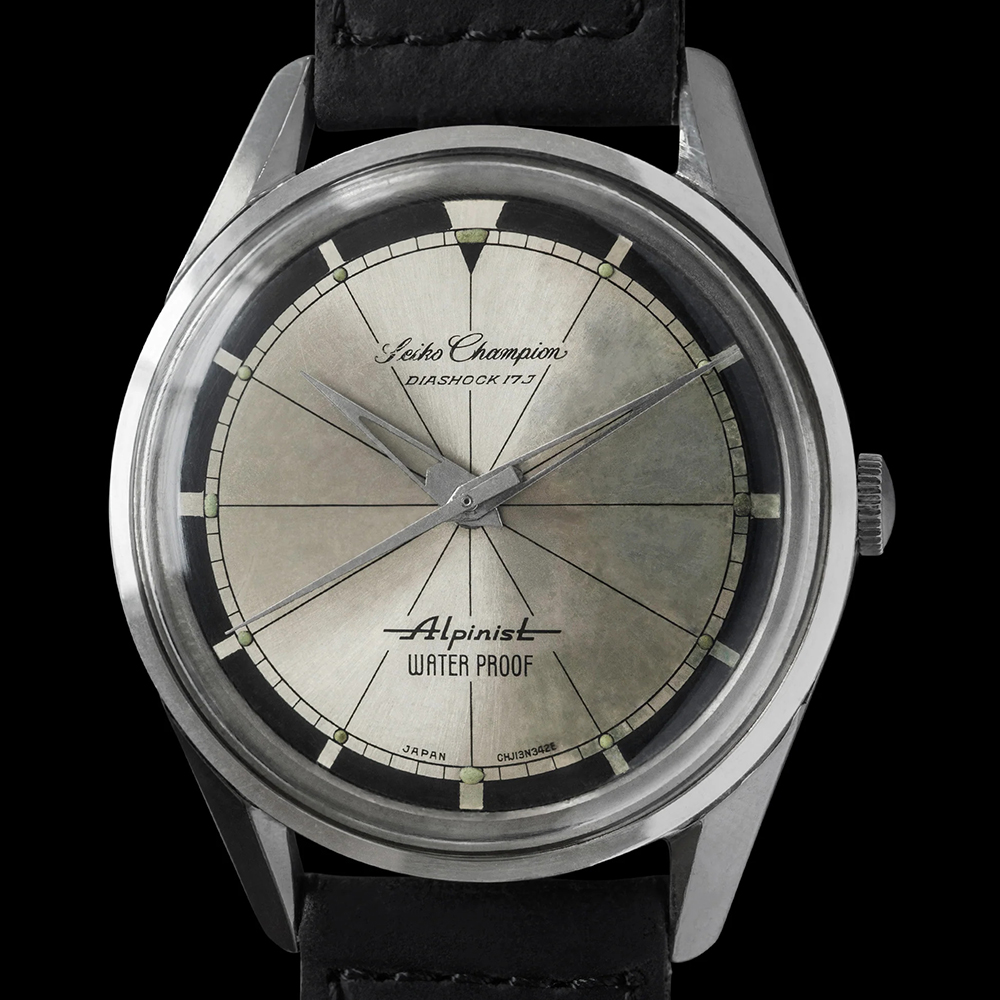 oryginalny zegarek od seiko z roku 1961