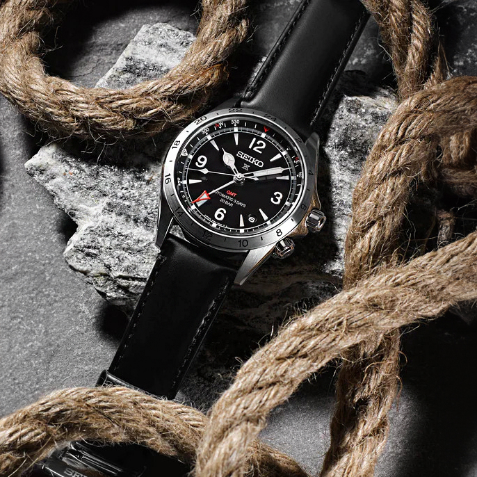 Zegarek Seiko Prospex Alpinist ze srebrną kopertą