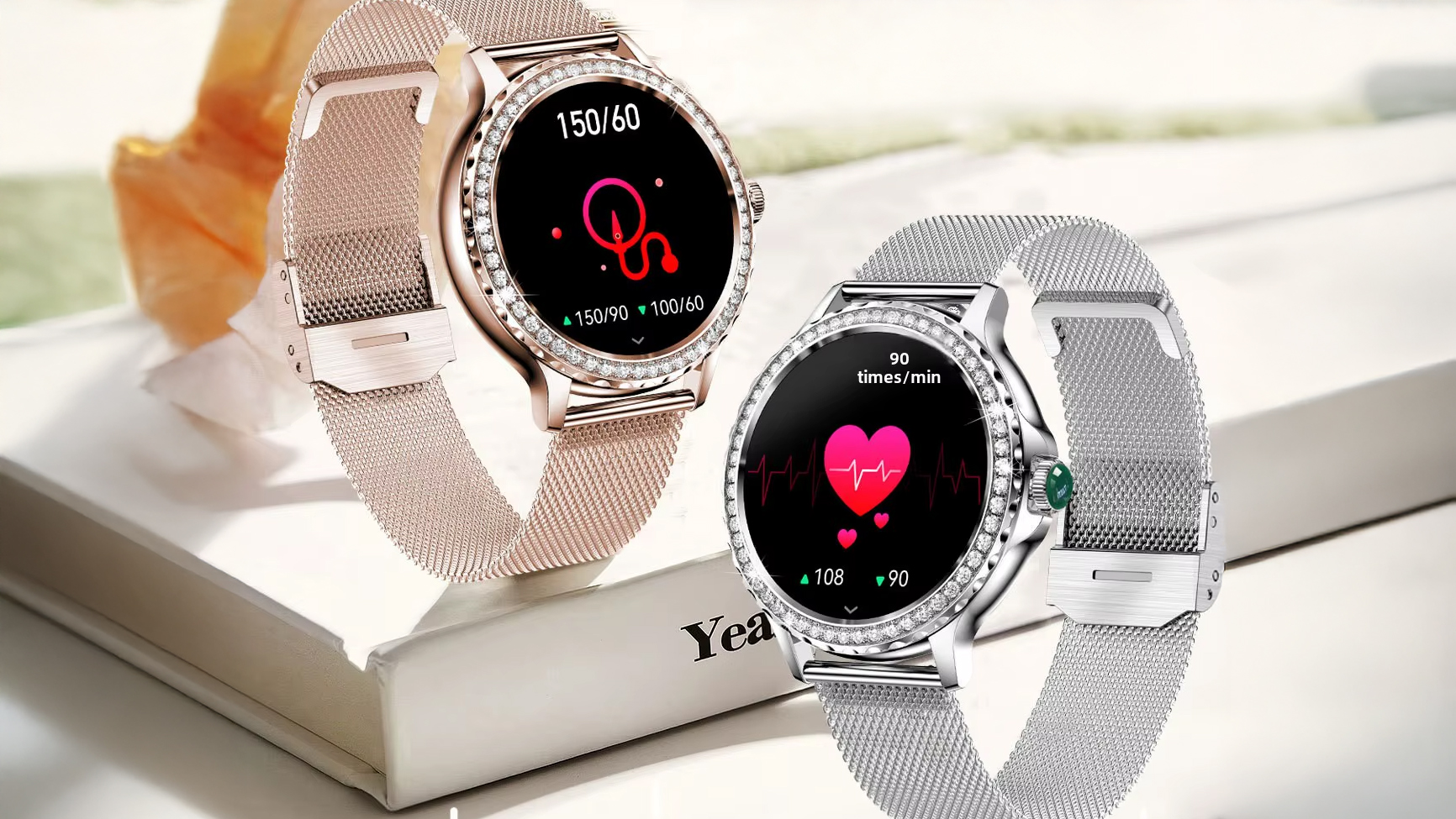 Smartwatch damski Hagen HC66 z monitorami zdrowia