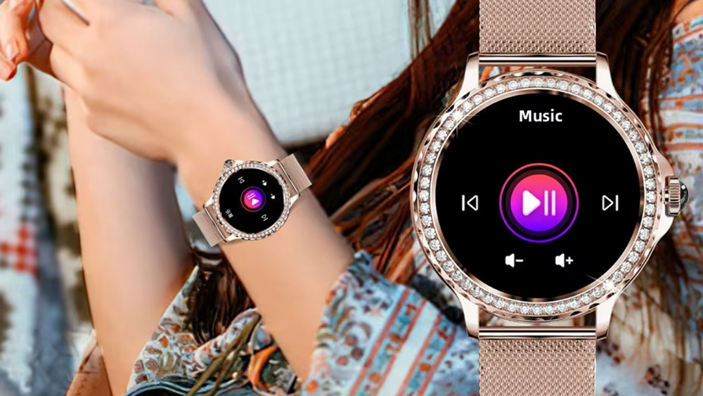 Smartwatch damski Hagen HC66 z odtwarzaniem muzyki