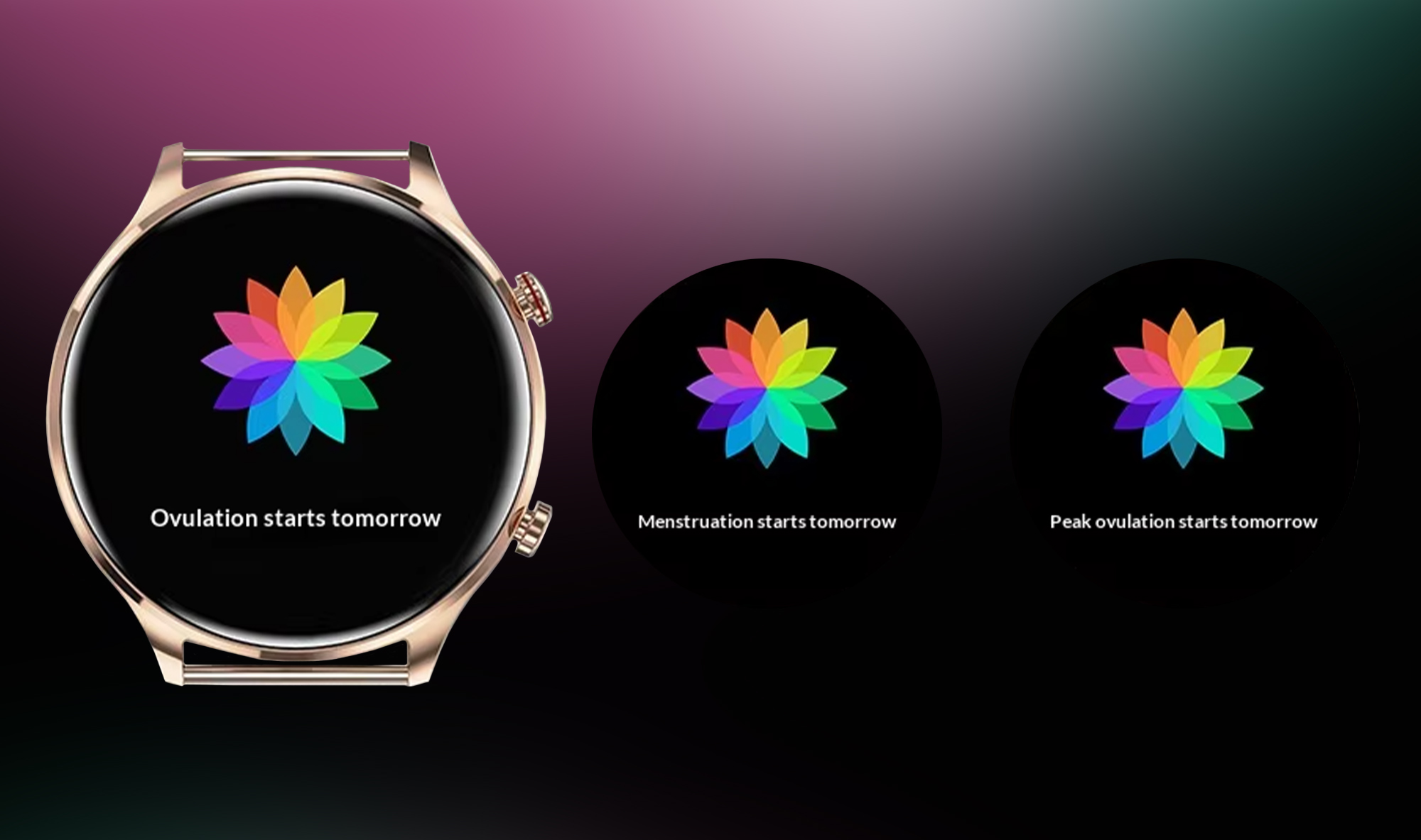 Smartwatch damski Hagen HC78 z śledzeniem cyklu