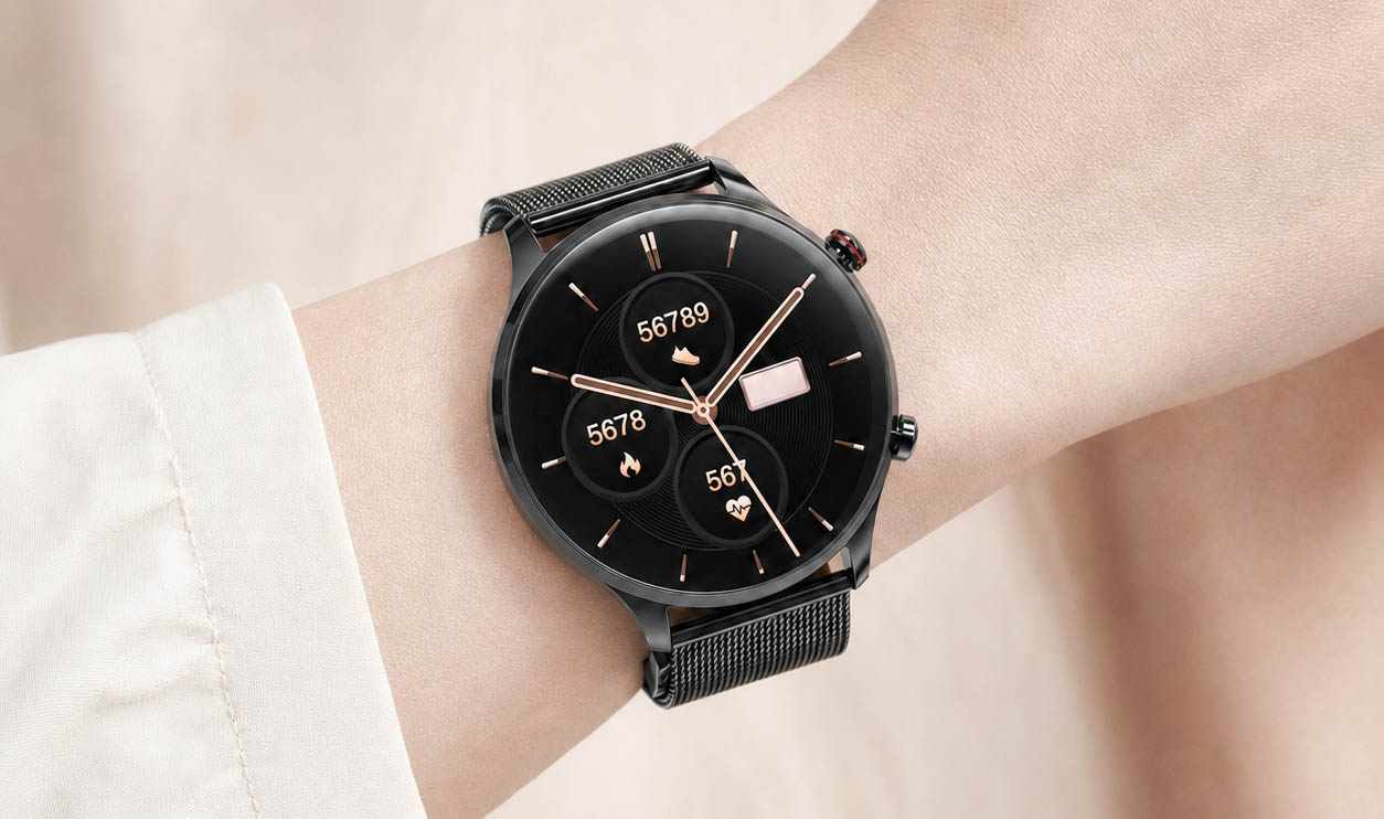 Smartwatch damski Hagen HC78 z trybami sportowymi