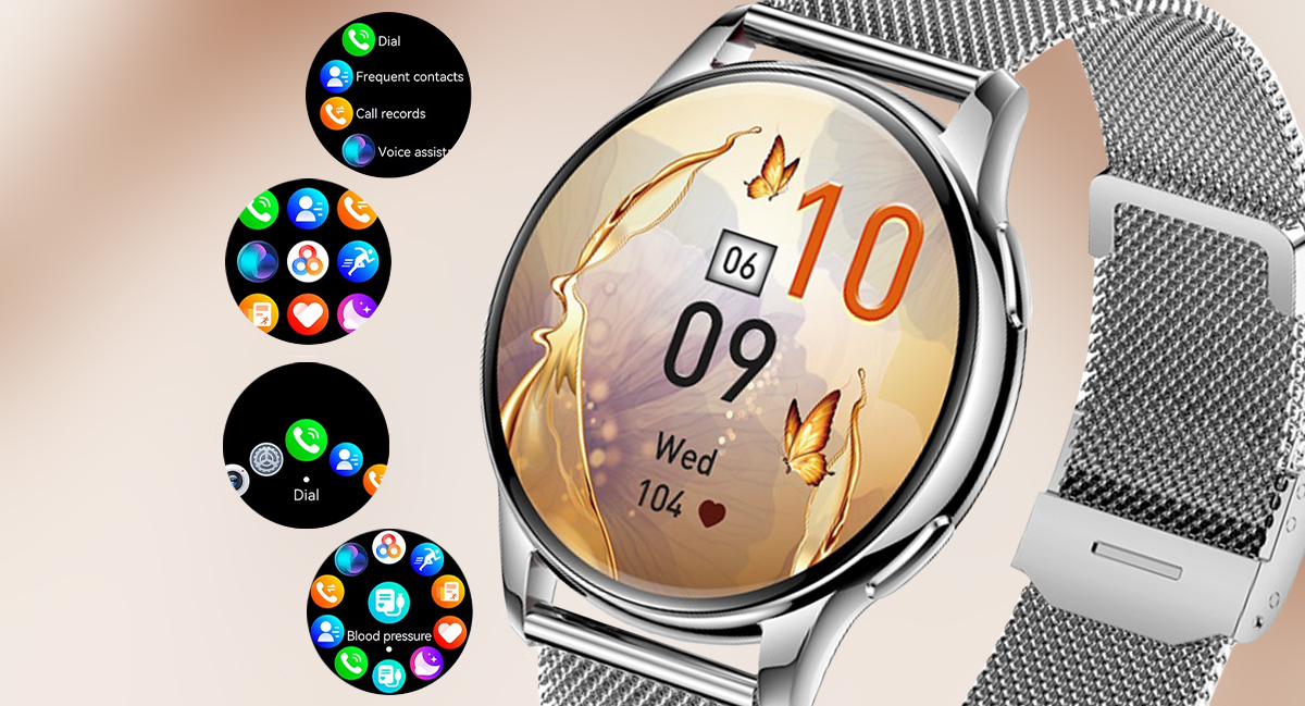 Smartwatch Hagen HB13 kilka stylów menu